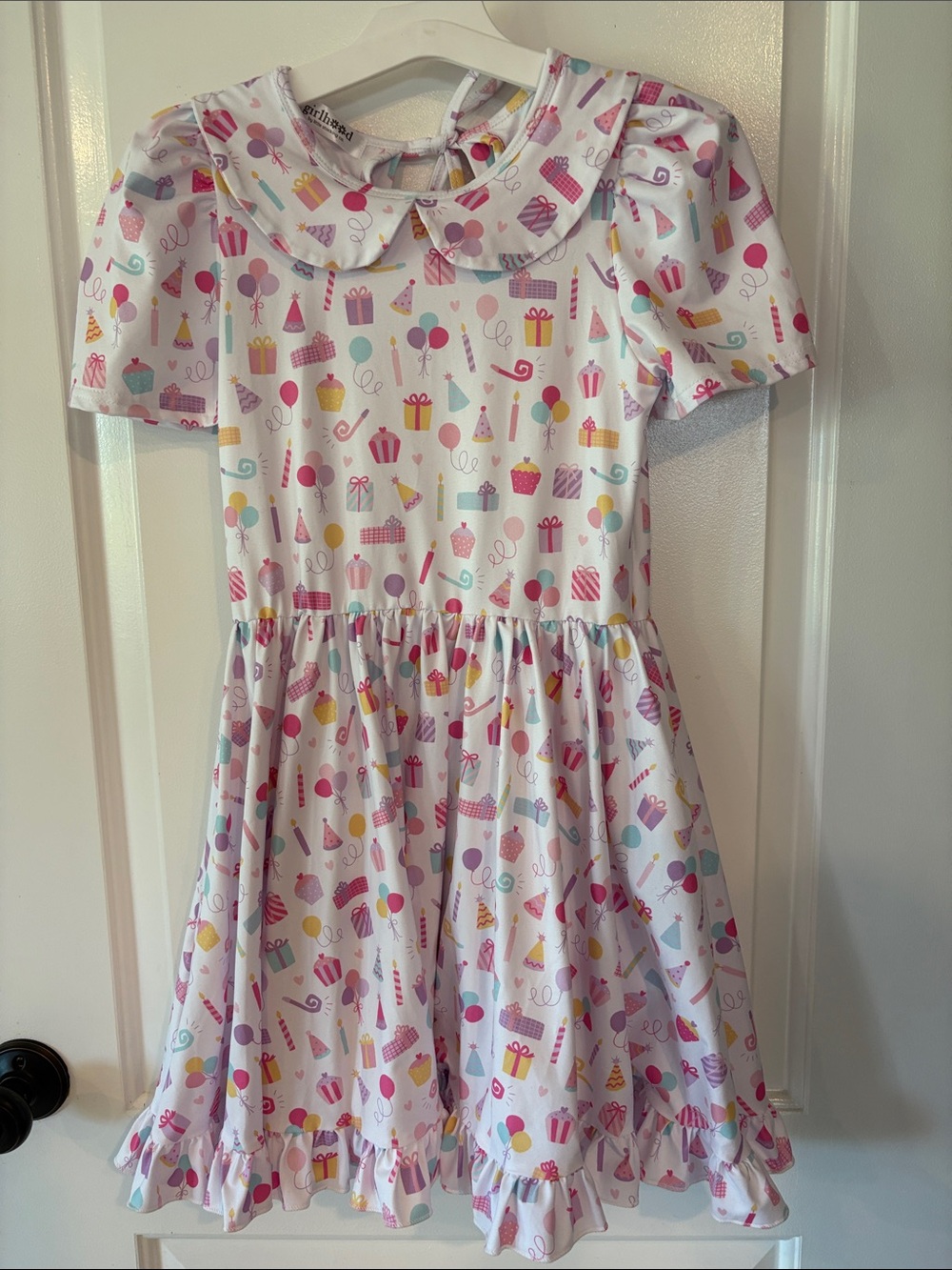Girls' Girlhood by Little Stocking Co. Birthday Twirl Dress - Like New, Size 10